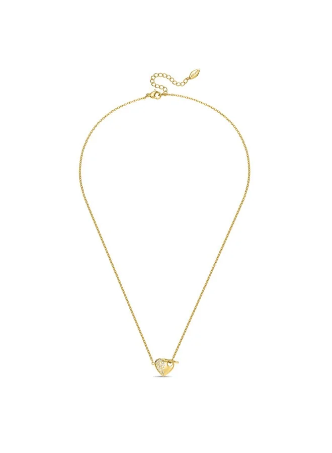 بوليس Hearstone Pendant Necklace & Stud Earrings Gift Set for Women